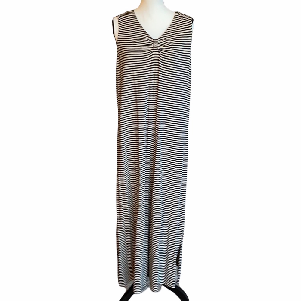 Denim & Co Sleeveless Maxi Dress 1X